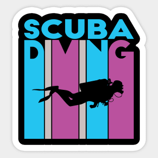 Scuba Diving Sticker